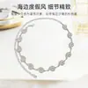 Joyería Transfronteriza Europea y Americana Nuevo Estilo Cadena de Cintura de Concha de Playa Cadena Corporal de Perla de Imitación Caracola Accesorio de Cintura