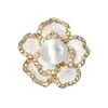 Zuecos de estilo lujoso transfronterizos, con pedrería brillante, adornos de flor de perla y cadena en forma de corazón, accesorios de hebilla de metal desmontables para zapatos