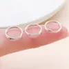 Anéis Abertos de Ferro de Seis Cores Espessos 0,7/1mm para Pulseira Colar Chave DIY Anéis de Conexão Acessórios de Joias Materiais