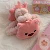 Plush loppy hairpin BB clip pequeno castor quebrando clipe Net Red Girl coração estudante cabelo clipe cocar corda de cabelo anel de cabelo