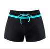 Shorts de Yoga de Verano Estilo Europeo y Americano, Bañador Conservador para Mujer con Cordón, Talla Grande, Shorts de Natación Frescos y Delgados