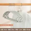 Cabide para Calças Espessado com Pescoço Curto em Forma de Ganso, Cabide para Calças de Resina Fosca com Revestimento de Borracha de Pescoço Baixo, Cabide para Calças em Forma de Ganso Economizador de Espaço para Secar Roupas