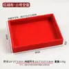 Anillos de Joyería, Aretes de Tachuela, Pendientes, Pulseras, Collares, Cajas para Exhibición y Almacenamiento de Cuentas, Charolas, Charolas de Terciopelo Rojo