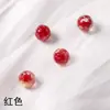 Cuentas de vidrio al por mayor para manualidades accesorios pequeños accesorios para ensartar adornos pequeños pulsera materiales para pulseras cuentas de vidrio con polvo dorado
