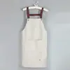 Delantal de Moda para Secar Manos, Delantal de Cocina, Impermeable y a Prueba de Aceite, Cocina, Hogar y Catering, Logo Personalizado, Estilo Popular para Parejas