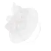 Diadema de Malla con Flores de Plumas Estilo Europeo y Americano Accesorios para Vestido de Novia Tocado Banquete de Bodas Fiesta Flores para el Cabello Accesorios para el Cabello