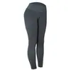 Calça Legging Esportiva Yoga Fitness Bumbum de Pêssego Estilo Europeu e Americano Cintura Alta Elástica Levanta Bumbum K109