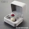 Accesorios para Figuras DIY La Rosa del Principito en una Cúpula de Cristal Adorno de Coche de Rosa Regalo de San Valentín Cumpleaños