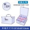 Shangalso Office Seal Supplies Storage Box Liga de alumínio portátil com bloqueio Contabilidade Caixa de gerenciamento de selo portátil