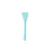 Brocha de silicona de doble cabezal y doble propósito con cuchara para aplicar mascarilla de barro, brocha facial en forma de abanico para ácido de frutas, herramienta de maquillaje de belleza