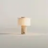 Luminária de Mesa Recarregável Portátil Bvlgari de Pedra Luxuosa para Atmosfera para Quarto, Estudo, Hotel, Bar, Mesinha de Cabeceira, Escrivaninha, Criativa e Versátil
