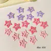 Pinzas para el Cabello de Estrella Lindos Clips Pequeños de Colores Accesorios para el Cabello Pinzas Laterales para Mujer Estilo Coreano Pasadores de Estrella de Cinco Puntas Pinzas para el Flequillo Venta al por Mayor