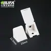 Nylon plástico grosso ângulo código camada placa armário acessórios conector ângulo código móvel ângulo ângulo direito 90 graus plástico código