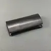 Estuche de Cuero con Borde de Aceite de PVC, Textura Simple, Estuche Portátil para Gafas de Sol, Estuche para Gafas de Sol con Diseño Magnético de Tapa abatible