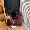 Bolso Retro de Gran Capacidad Transfronterizo para Mujer Invierno 2026 Nuevo Bolso de Hombro Casual Bolso Tote para Viaje Diario Mochila