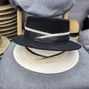 Estilo Nuevo Otoño e Invierno Sombrero Francés de Copa Plana y Ala Plana Sombrero Británico Retro de Ala Pequeña Sombrero Sencillo de Viaje para Hombres y Mujeres