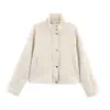 Chaqueta de Gamuza Europea y Americana Transfronteriza Aliexpress Amazon Popular Moderna Elegante Versátil Casual de 2 Colores