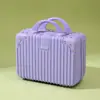 Maleta Pequeña Personalizada Estuche de Equipaje Estuche de Maquillaje de 14 Pulgadas Regalo de Acompañamiento Caja Pequeña Mini de Viaje con Contraseña Bolsa de Almacenamiento