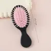 Pente macaron com almofada de ar, escova de cabelo portátil para estudantes, pente macaron portátil feminino, pente massageador, escova de cabelo doméstica, pente pequeno