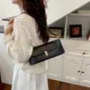 Popular versátil elegante verano nuevo color sólido cuero encerado al aceite personalizado para ir al trabajo moderno de compras simple bolso de hombro