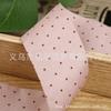 Estilo Coreano Poliéster Algodão Fita Colorida de Bolinhas DIY Acessórios de Cabelo Feitos à Mão Material para Roupas Chapéu Estilo Preppy Cinto de Bolinhas
