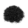 Venta Caliente Transfronteriza Bolsas de Cuerdas de Plástico Desechables, Bandas Elásticas de Goma Negras, Ligas para el Cabello al por Mayor, Bandas para el Cabello para Atar el Cabello
