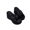 Pequenos Sapatos de Plataforma de Salto Anabela Externos Franceses de Uma Linha para Mulheres Atacado Verão Novo Torcido Sandálias de Salto Grosso de Bico Aberto