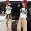 Camiseta para Niñas 2026 Nuevo Modelo Infantil Otoño Manga Larga Manga Raglán Bloque de Color Base de Algodón Puro Venta al por Mayor Moderna