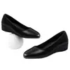 Zapatos de tacón de cuña para madres de mediana edad y mayores, nuevo modelo de otoño 2026, adecuados para ir al trabajo, con suelas blandas, antideslizantes, cómodos para los pies, zapatos casuales para mujer