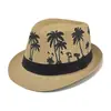 Sombrero de sol casual de primavera y verano para hombres de mediana edad y mayores, sombrero de paja con protección solar, sombrero de verano para exteriores moderno y elegante estilo coreano