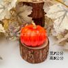 Decoración de Halloween Hoja de Arce Adornos de Calabaza Artificial Girasol Festival de la Cosecha de Otoño Acción de Gracias Adornos de Calabaza Artificial
