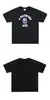 Camiseta Unisex Casual Holgada de Manga Corta con Estampado de Camuflaje Clásico Flor de Cerezo Monte Fuji de Marca de Moda Pe