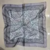 Lenço de Seda Acetinada Estilo Coreano Outono e Inverno 90 Cores para Mulheres, Lenço de Pescoço Versátil Fashionável Profissional, Lenço de Cabeça, Xale Estampado Venda por Atacado