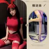 Boate Enxi celebridade da internet garota popular saia super curta bodycon camiseta pura desejo sexy lingerie conjunto de duas peças justo boate