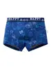 Calzoncillos bóxer para niños al por mayor de algodón puro de cuatro puntas para niños pequeños y medianos, modelo popular transfronterizo, estilo delgado de algodón para verano