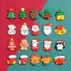 Accesorios Navideños de Resina Transfronterizos para Manualidades, Funda de Teléfono, Imán para Refrigerador, Broche, Piezas de Decoración para Accesorios del Cabello