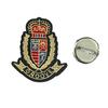 Uniforme Estudiantil Insignia HJ Lazo Cinta Lazo Corbata Lindo Rayado Blanco Insignia I Patrón Rojo Cuello Flor Ropa de Clase
