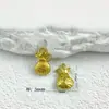 Acessórios de Joias DIY Liga Ouro Areia Gotejamento de Óleo Preservação de Cor Saco da Sorte Retro Pingente Dourado Fosco Colar Feito à Mão Estilo Nacional Pendente