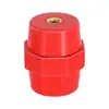 Aislador m8 SM Bajo Voltaje Pilar Aislante Rojo Forma de Husillo 30 35 40 51 Núcleo de Hierro MNS Hierro Chapado en Cobre M6