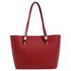 Popular na Internet Versátil Saco Vermelho de Casamento Bolsa de Casamento Feminina Bolsa de Casamento para Noiva Bolsa de Ombro Grande com Textura Bolsa Tote de Grande Capacidade