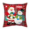 Almofada de Natal Almofada de Sofá Decoração de Casa Fronha Fronha Impressa da Amazon Transfronteiriça Presente de Feriado