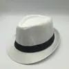 Sombrero de Caballero Transfronterizo Sombrero de Lino Estilo Británico Retro Sombrero Jazz para Joven Sombrero de Paja con Visera Casual Sombrero para Hombre