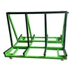 Carro de Volteo de Cuatro Ruedas de Alta Resistencia para Vidrio de Puertas y Ventanas para Transporte Logístico, Carrito Manual de Doble Cara para Tablaroca y Azulejos