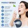 SPRAY ORAL PORTÁTIL Spray oral refrescante para el aliento, versión en inglés para comercio exterior, OEM personalizado de fábrica