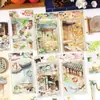 Pegatinas Pet Mate Transfronterizas Zabc Serie Veinticuatro Aromas Base Retro Pegatinas de Escena DIY 3 Piezas 12 Diseños