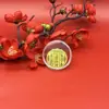 Crachá Corporativo Personalizado Logo Ouro Puro 999 Adesivo para Celular Shishi Ruyi Princesa Fique Rico Loja Presentes Pode Ser Aprovado