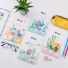 Diario de dibujos animados A5 personalizado, estilo fresco, página interior cuadrada con texto de composición, cuaderno de ejercicios semanal para estudiantes de primaria