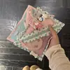 Bolsa de armazenamento em rede estilo Ouyang Nana bolsa de maquiagem multiuso para viagem grande capacidade portátil para artigos de higiene pessoal bolsa pequena para miudezas