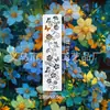 Modelos Vazados de Flores e Plantas de Primavera Transfronteiriços DIY Plant Garden Modelos para Pintura Spray Flor Desenho de Grafite Pintado à Mão