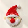Árvore de Natal de Bastão Torcido Produtos Acabados, 4 Tipos de Ímãs de Geladeira ou Presilhas de Cabelo, Macaron Estilo Floresta Temática de Natal Produtos Artesanais Festivos
